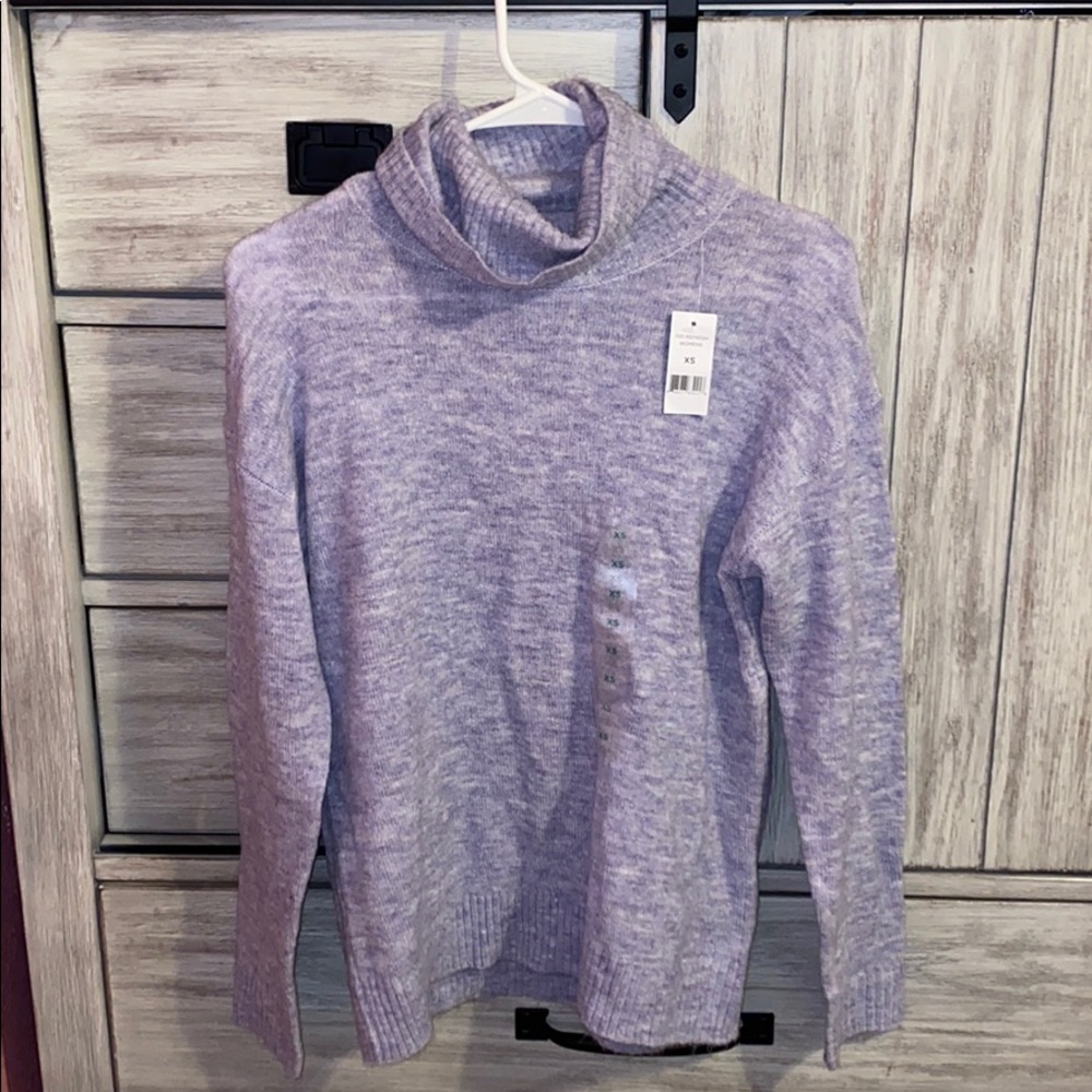 Purple turtle neck with tags!!